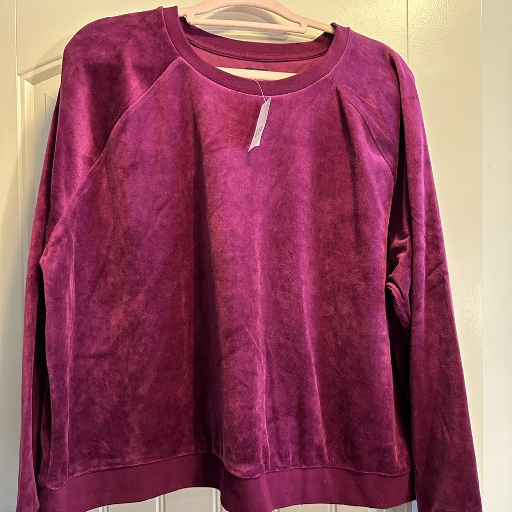 GAP XXL Velour Shirt - NWT